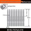 Nigao S2 Torx 801 Electric Screwdriver Bit, Solid Star-Shaped, 5mm Round Shank.