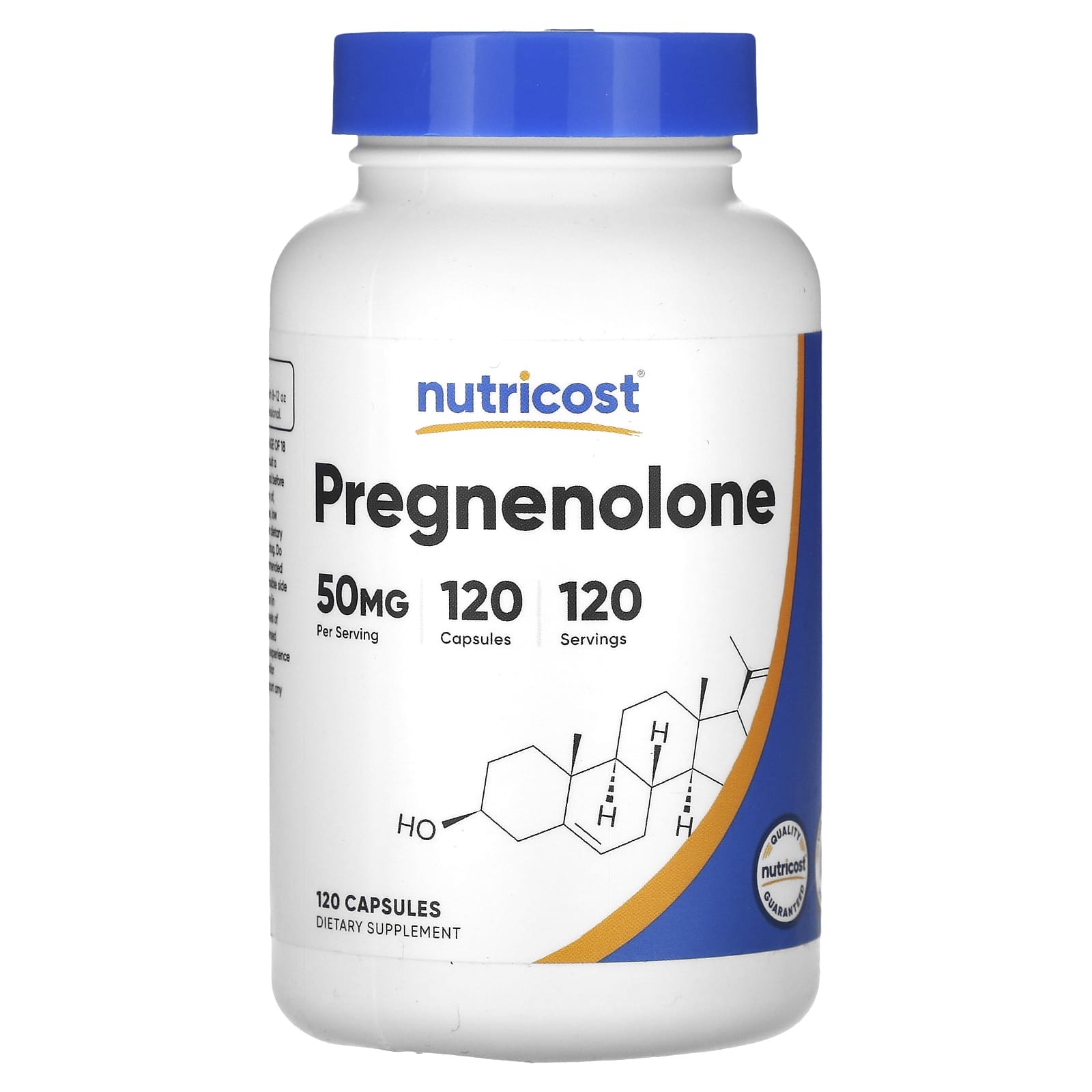 

Pregnenolone, 50Mg, 120 Capsules