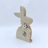 Easter Bunny Decoration Creative Desktop Home Decor, Wooden Home Decor Gift