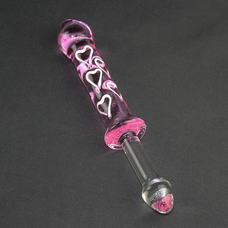 Glass Dildo Anal Vagina Massager Artificial Glans Penis Spiral G Spot Simulator Butt Plug Adult Products Sex Toys for Women Men