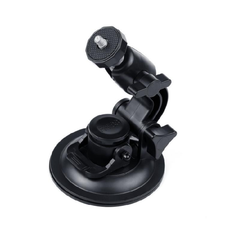 Universal Car Mount Car Suction Cup 1/4 Screw for Dashcams, Featuring 360 Degree Rotation and Suction