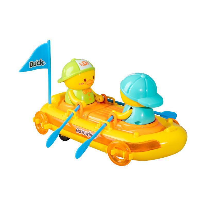 Ducks In Rowing Boats Children Toy Boat With Sound Light Effects For Baby Development And Learning