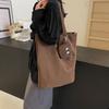 2024 Personality Little Monster Foldable Tote: Large Capacity, Lightweight, Colorful Embroidered Cloth Bag