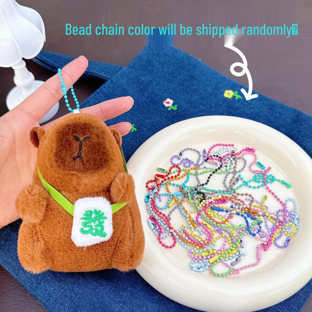 Capybara Anhänger Plüschpuppe Rucksack Schlüsselanhänger - Internet-Berühmtheit Bestseller Taschenanhänger