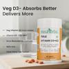 Neuherbs Vitamin D3 K2 Supplements For Bone Strength Support and Daily Immunity Booster For Men and Women 120 Tablets