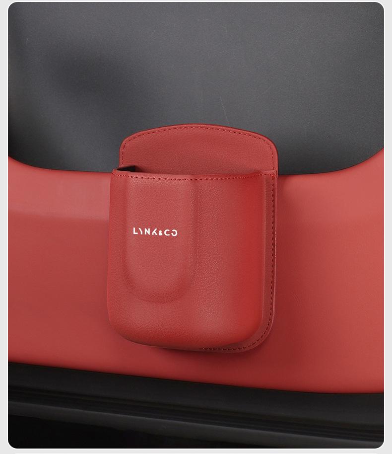 Compatible with Lynk & Co Models - Car Cup Holder, Phone Storage Box & Beverage Storage Bag.