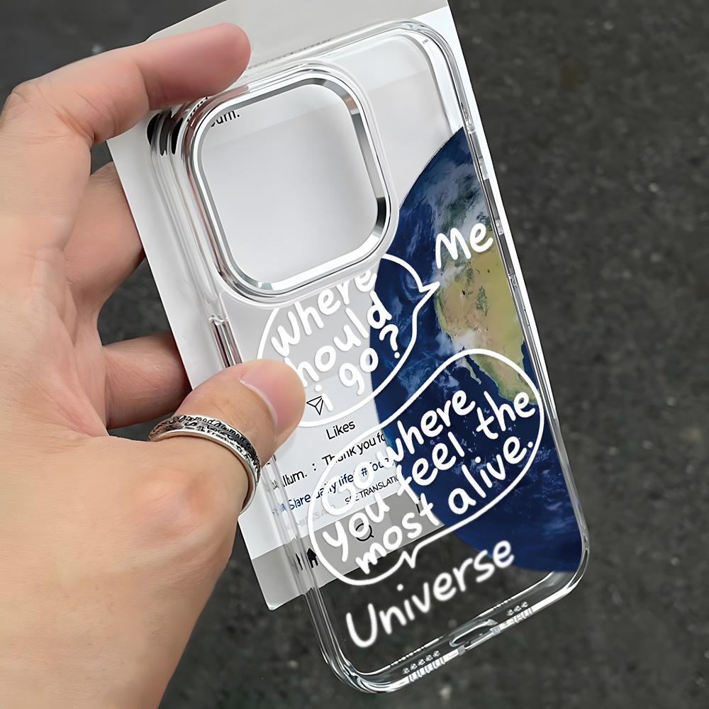 Funda de teléfono transparente para iPhone 11 12 13 iPhone 13 14 15 Pro 15 16 Pro Max Samsung A15 A16 A25 A26 A55 A56 S25 S24 S22 S23 Ultra S25 Edge