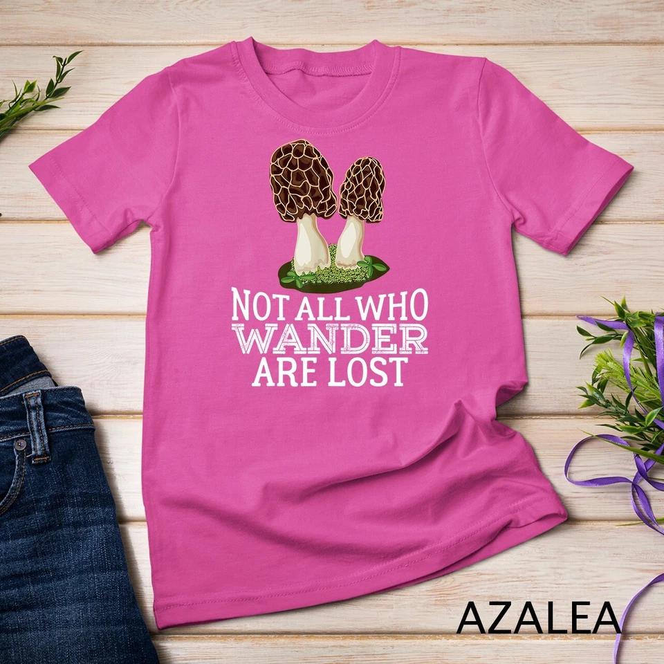 Funny Morel Mushroom Gift Foraging Mushroom Hunting Hunter TShirt Unisex T-shirt 2 M