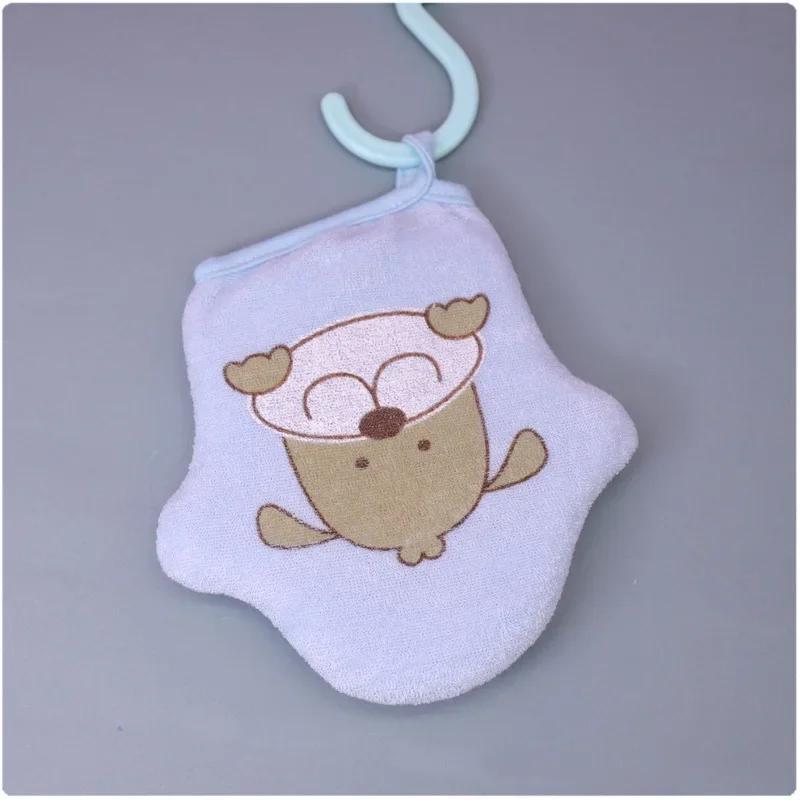 Soft Cartoon Body Scrub Mitt, Exfoliating Bath Towel, Full-Body Cleaning Cloth, Specialized Back Care Tool for Bathroom (1pc)