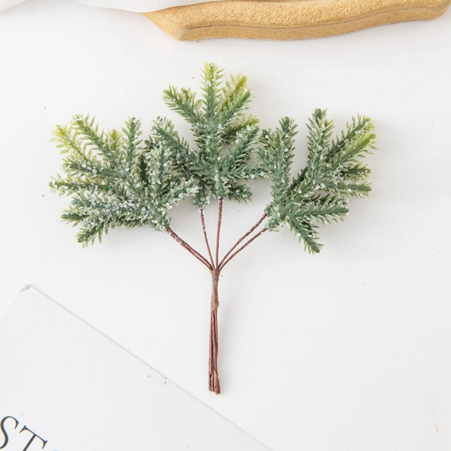 1/5Pcs Artificial Plants Golden Fake Branch with frost Christmas Tree Materials Home Wedding Decor Photography Background Wall