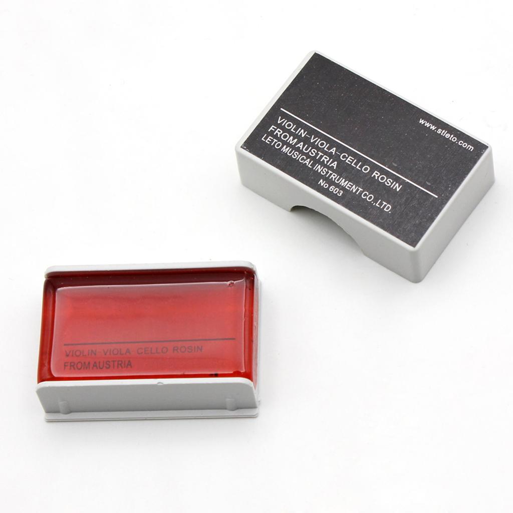 Bow Rosin Colophony Greek Pitch Friction Increasing Resin for Violin Viola Cello Bowed String Instrument