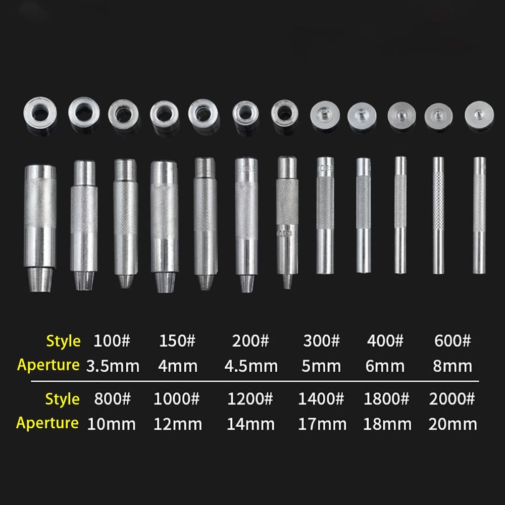 1Pcs DIY Accessories Leather Eyelets Mold Carbon Steel Grommet Installation Tool