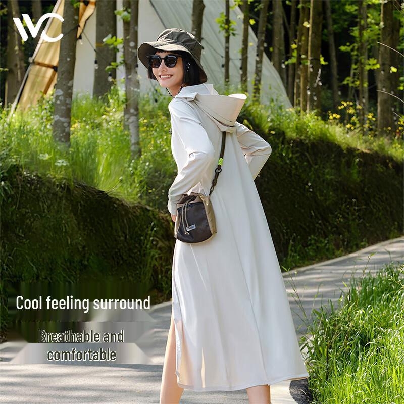 VVC Women's UPF50+ Longline Sun Protection Hoodie VGA3S161