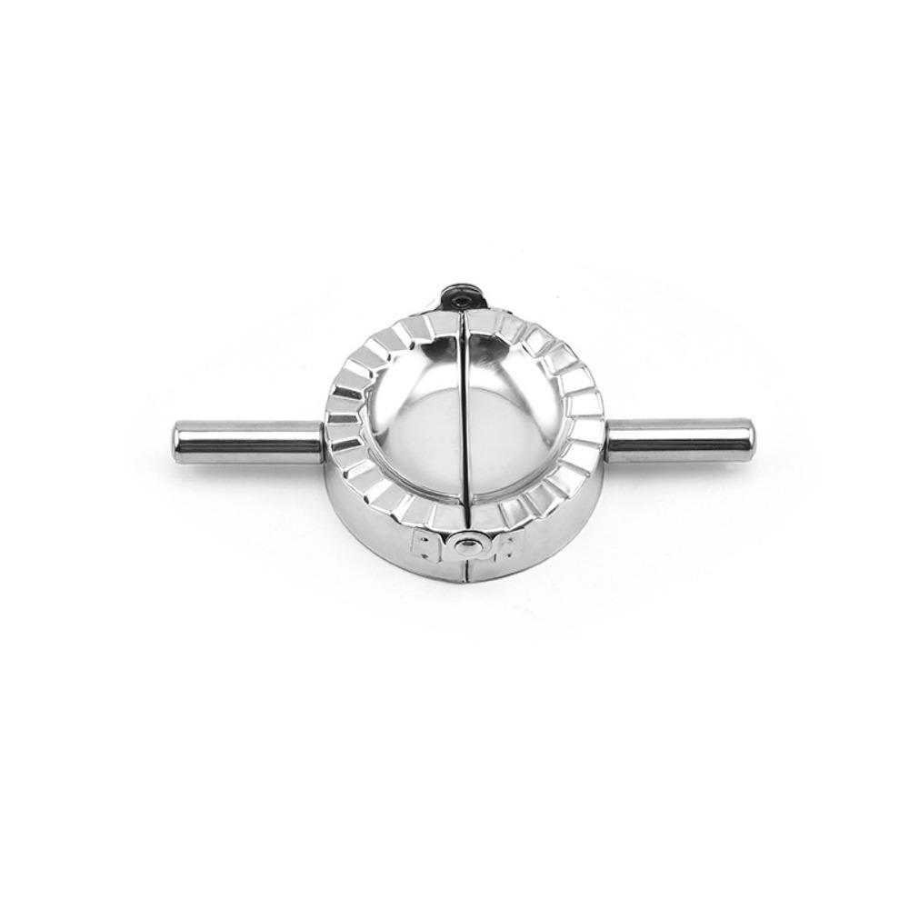 

Дюрал с ручкой из нержавеющей стали пельменная машина ручной пресс форма для пельменей серебряная цзяоцзы машина для приготовления равиоли