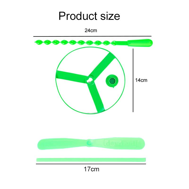 10pcs Bamboo Dragonfly Plastic Group Activity Toys Children Leisure Competition Props Game Souvenirs Kindergarten Gifts TMZ