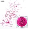 Mtssii 1g Colorful Shiny Laser Strip Irregular Paillettes Sequin Flakes Dust Nail Art Manicure Decor