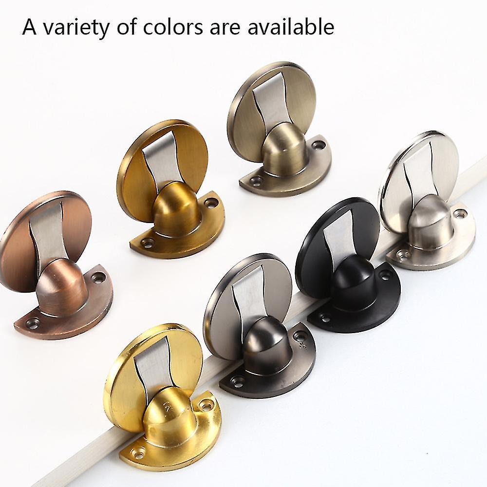 Door Stopper, Invisible Magnetic Door Stop, Stainless Steel Floor Magnetic Door Catch Door Holder