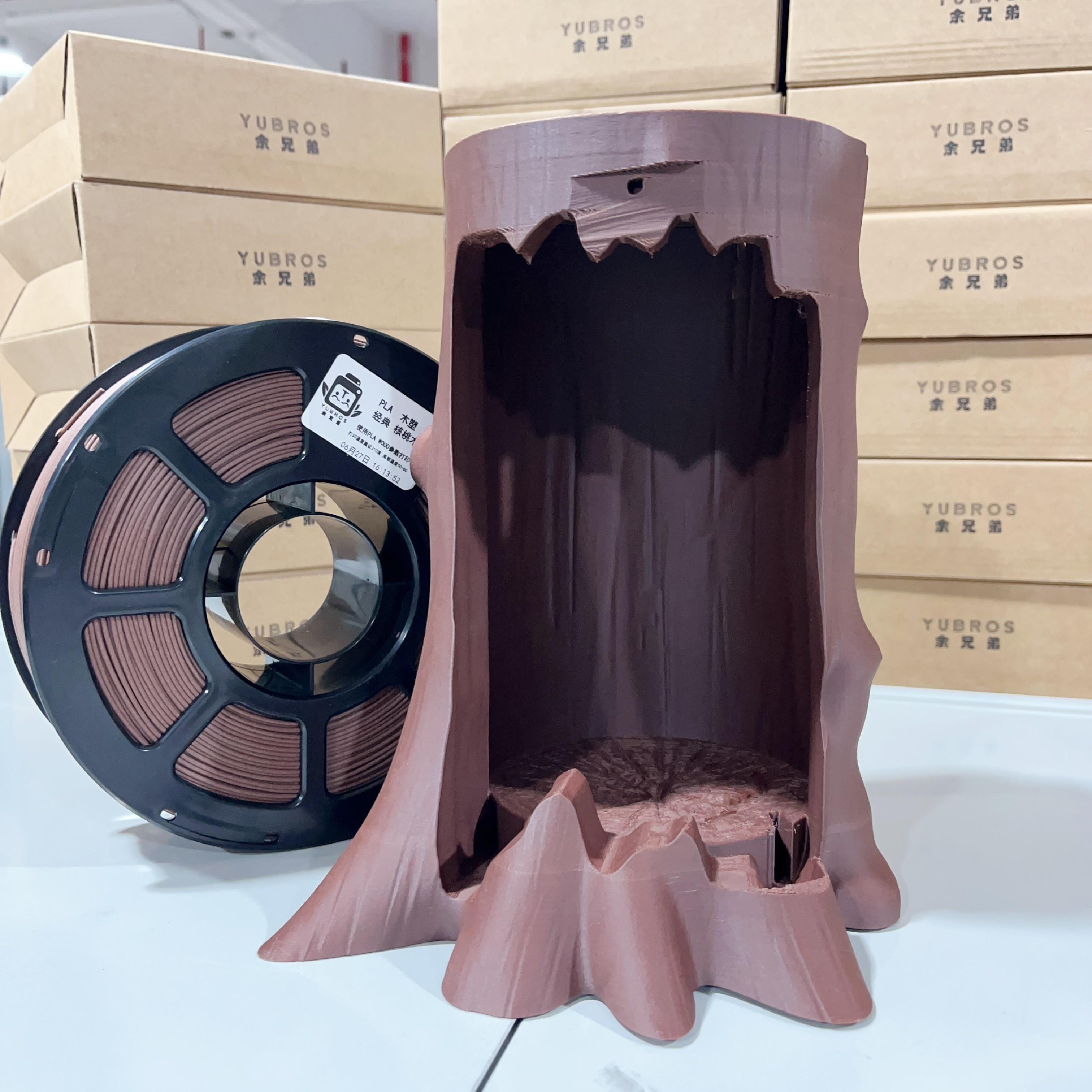 PLA Wood Walnut Wood Standard 3d Printing Consumables Wood-like 3D Printer Material PLA Filament PLA&3D Printing Filaments&PLA