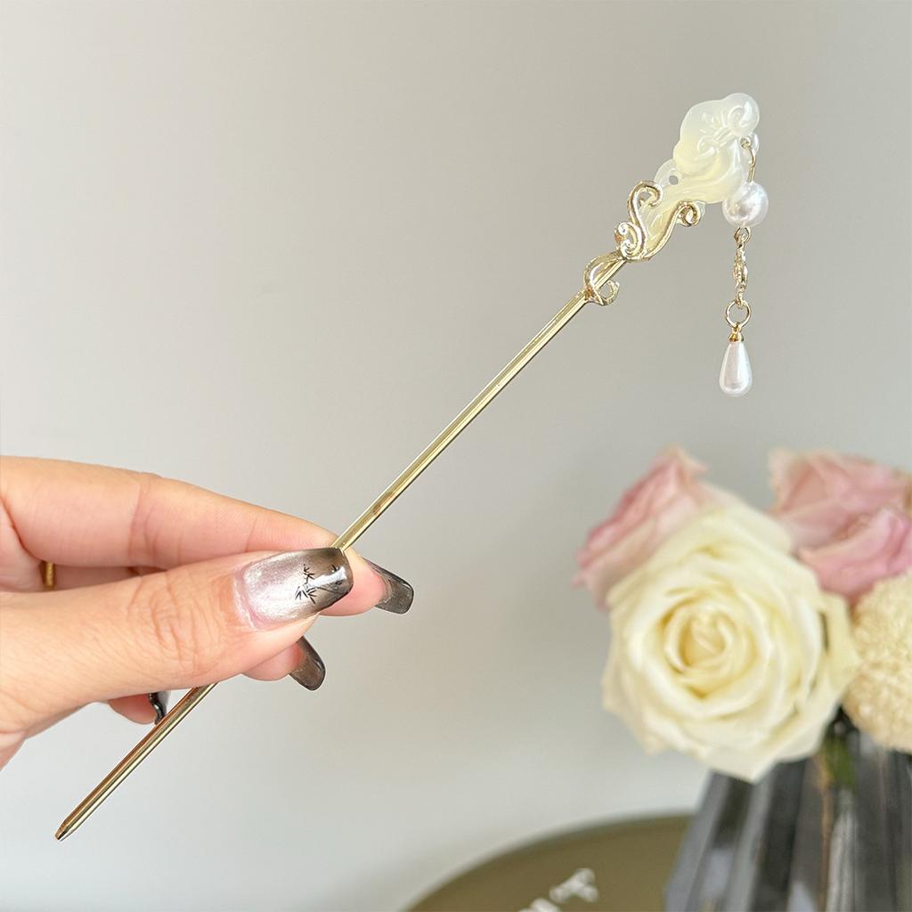 1 Pcs Fashion Chinese Style Auspicious Clouds Ruyi Hair Sticks For Women Girls Party Hair Accessories