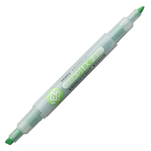 Zebra Highlighter Optex 2 EZ Green 10 pieces B-WKT11-G