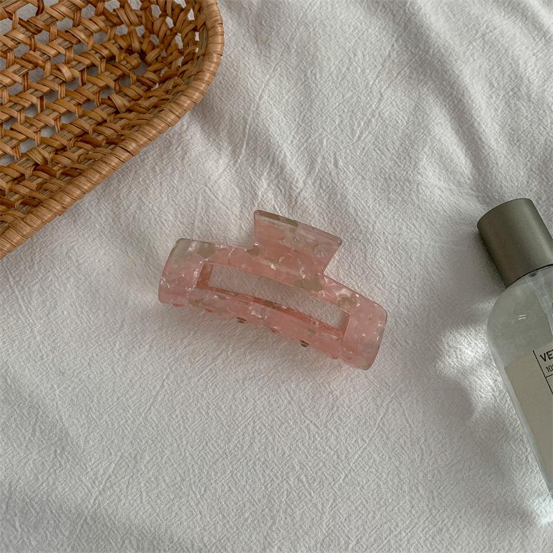 Korean Imitation Acetate High-End Shark Hair Clip - Elegant Hair Accessory for Stylish Looks