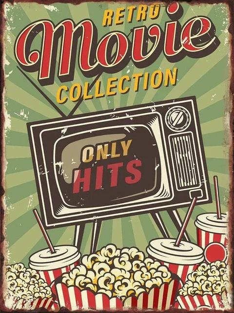 Retro Vintage Tape Metal Tin Signs  Music Room Bar Club Wall Decor Plaque  Home Decor Poster with Recording Tapes Design  Iro