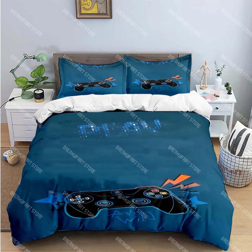 Cool Gamer X-XBox Print Bedding Sets Exquisite Bed Supplies Set Duvet Cover Bed Comforter Set Bedding Set Luxury Gift