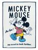 Marushin Disney Mickey Mouse Blanket, 200 X 140 Cm, Bun Bun/Mickey, 2245019900