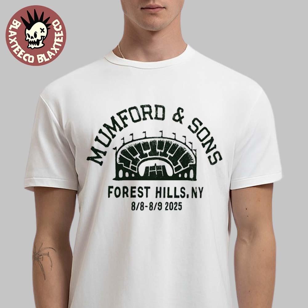Mumford And Sons Forest Hills New York Event 2025 T-Shirt HS348 Unisex T-Shirt XL