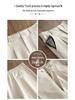 Tian Silk Wool High-Waist Wide-Leg Pants for Women - 2025 Spring/Autumn