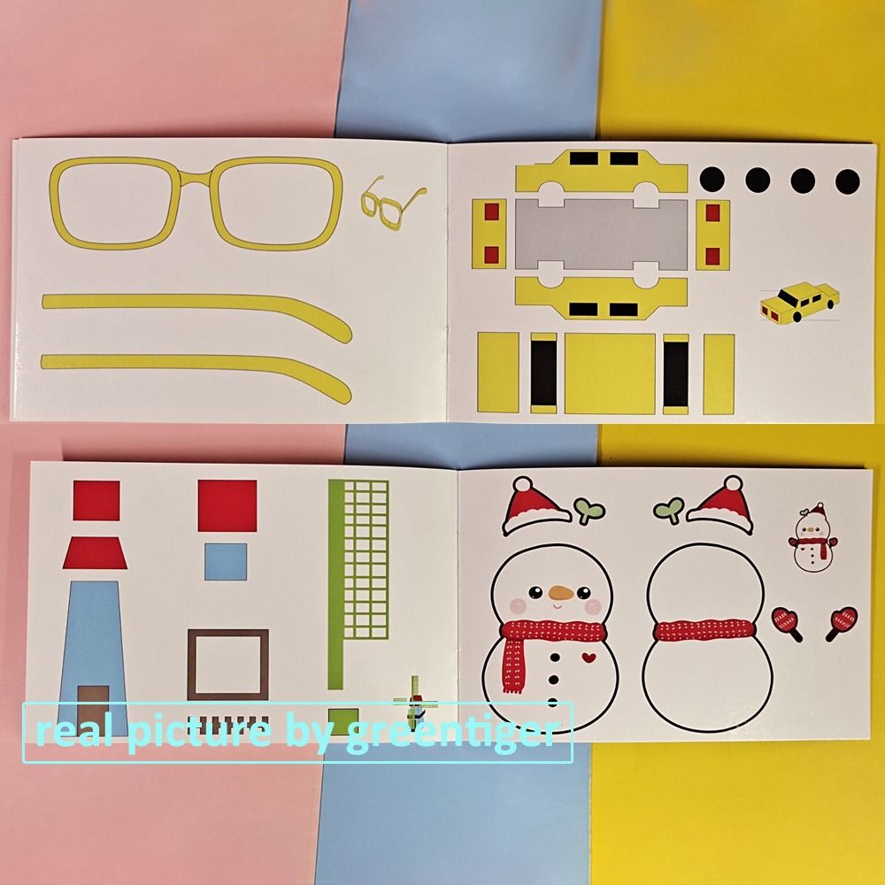 Toys Kid Gifts 3D Pen Tool Template 3D Printing Album Paper Book Accessories Drawing Stencils