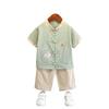 Children's Clothing Boys Hanbok Chinese Style Children Tang Suit Children Suit Baby Baby Summer Short-sleeved Retro Two-piece Set