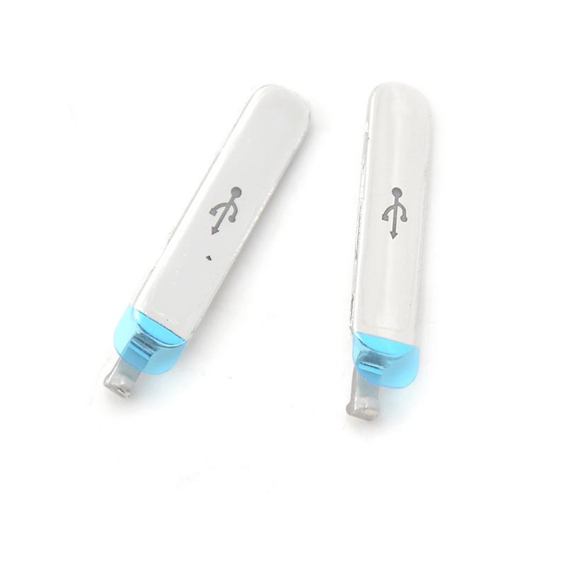 2pcs For Galaxy S5 Replacement USB Charge Port Dock Cover Flap Dust Plug