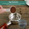 Non Pressurized Coffee Filter Basket 304 Stainless Steel Single Layer Filter Basket  Coffee Shop