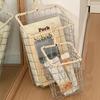 Woven Wire Wire Storage Basket Hollow out Storage Bin Decoration Storage Basket  Home