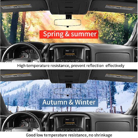 Dashboard Dash Cover Mat Carpet Compatible With 99-06 Chevy Silverado GMC Sierra,00-06 Chevy Suburban Tahoe GMC Yukon/XL,01-06 Chevy Avalanche(Black)