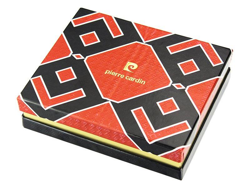 Skórzany męski portfel Pierre Cardin FOSSIL TILAK12 8806 RFID