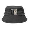 Cappello a secchiello Rock Angine de Poitrine Band per Ragazza Vocation Lavato Usurato Cappello da Sole Protezione UV per Cappelli da Pesca Copricapi
