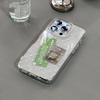 Y2k Korean Full Screen Polka Dots Phone Case For iPhone 17 AIR 17 16Pro 15 14 13 12 11Pro MAX XR XS MINI 78Plus Clear Back Cover
