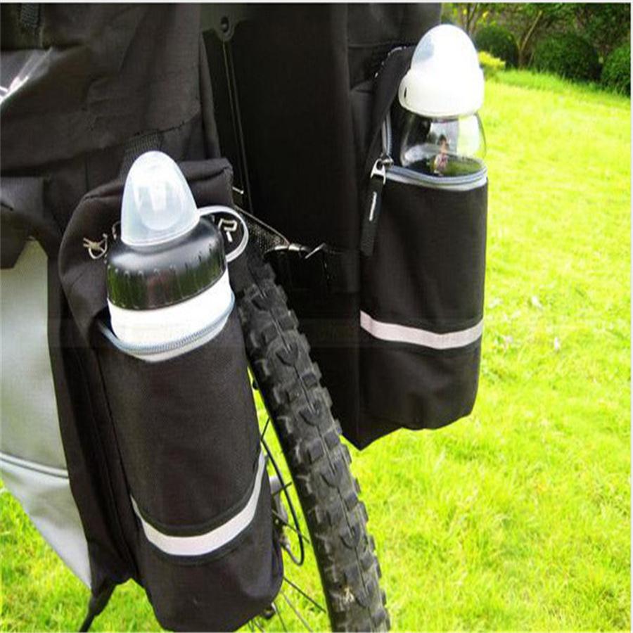 1x Motorrad Fahrrad Rücksitz Satteltasche Reisegepäck Aufbewahrungstaschen Mehrere Fächer