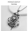Xiewei'er Gothic Skull Pendant: Punk Hip Hop Niche Necklace