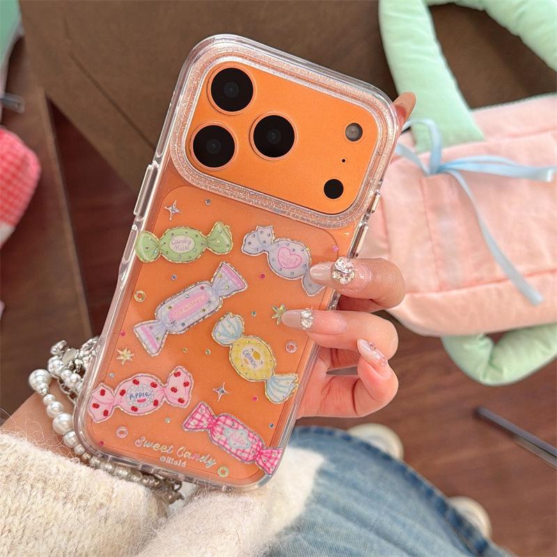 

Star Colorful Candy iPhone Case for iPhone 14/15/16 Pro Max/17 - High-End Design iPhone 16 Pro