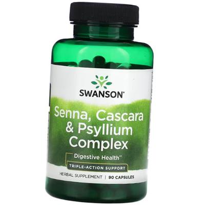 Digestive Complex, Senna, Cascara and Psyllium Complex, 90 Caps (71280333)