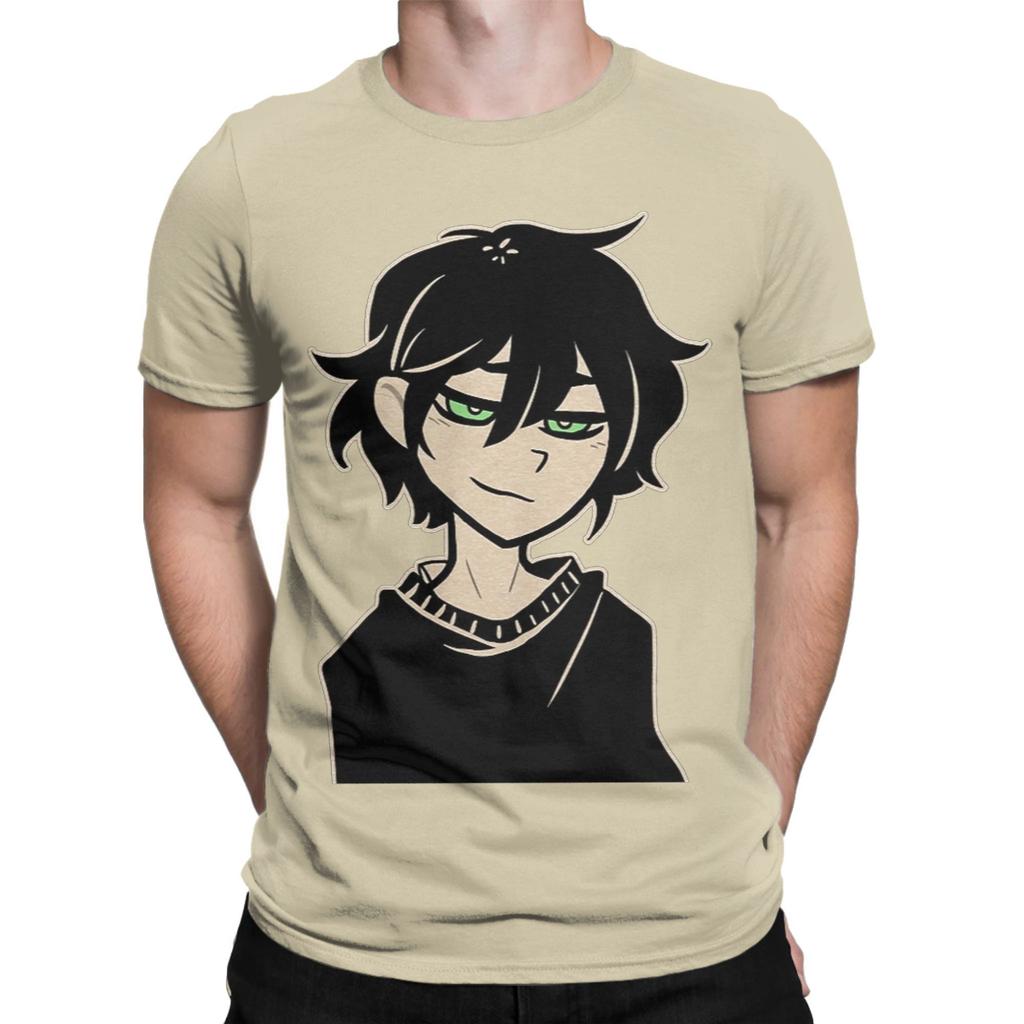 Humorvolles Anime The Coffin Of Andy And Leyley T-Shirt für Herren Rundhals Baumwolle T-Shirt Kurzarm T-Shirts Neuankunft Kleidung