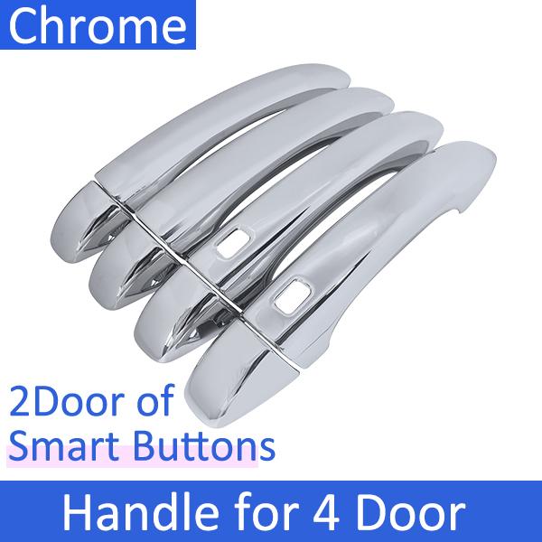 For Renault Megane 4 MK4 IV 2016 2017 2018 2019 2020 Chrome Door Handle Cover Car Styling Accessories Protective Film Stickers