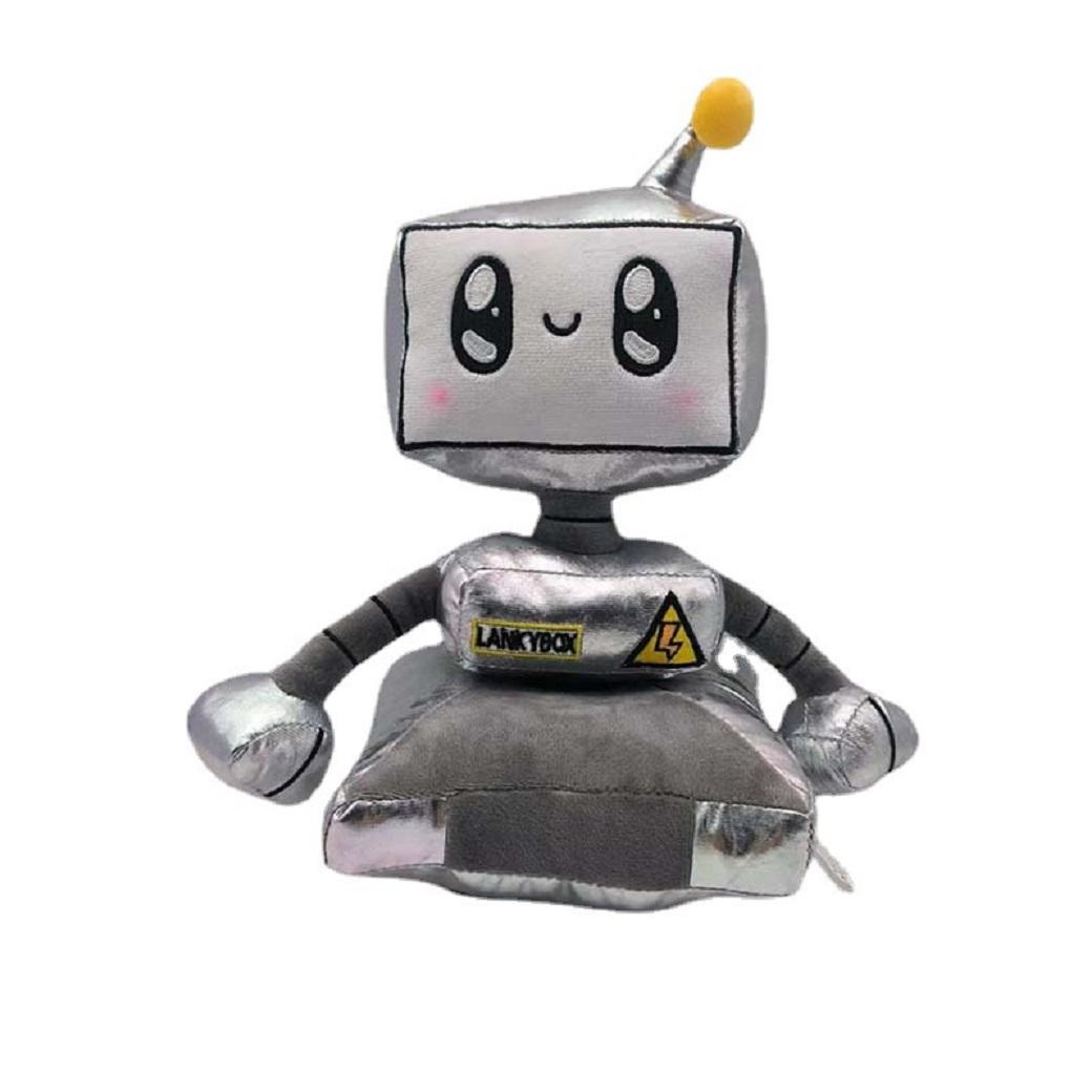 Plüschtier Weiche Puppe Niedlicher Mechanischer Fuchs Maschinenkasten Hai Spielzeug Kissen Kinder Weihnachtsgeschenk Zimmerdekoration Geschenk 26cm
