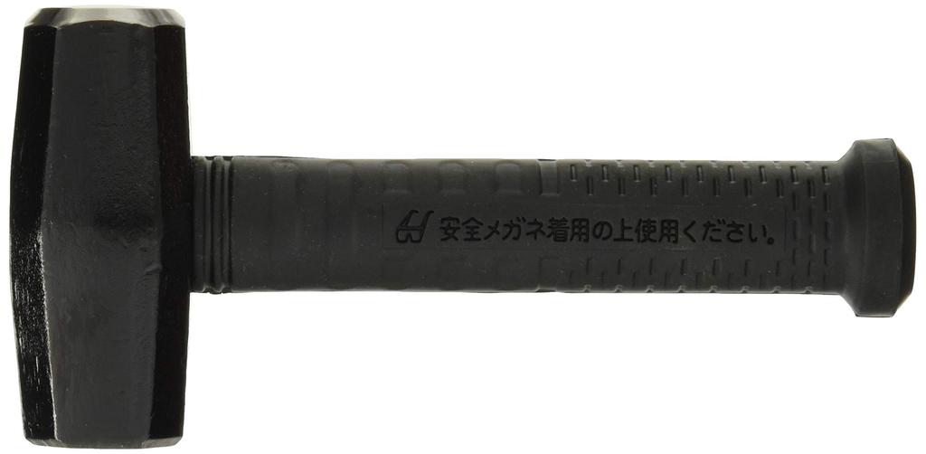 DOGYU Dogyu Industry Pipe Handle Stone Hammer Short 1.1kg 02992 Stone Hammer