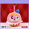 The Powerpuff Girls Polyester Plush Keychain With Cartoon Clown Design For Kids And Collectors