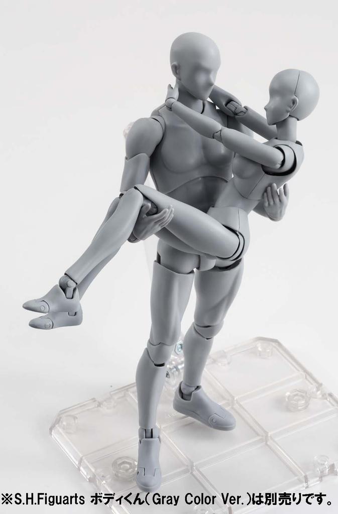 TAMASHII NATIONS DX НАБОР Цвет 135 мм АБС ПВХ Сочлененная Фигурка S.H.Figuarts Body-chan (Серая версия.) приблизительно. &