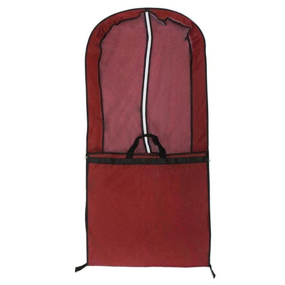 180cm Gown Dustproof Cover Long Clothes Storage Bags Portable Wedding Dress Dust Cover  for Bride